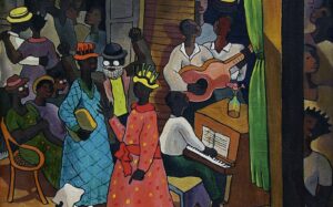 óleo sobre lienzo - concert